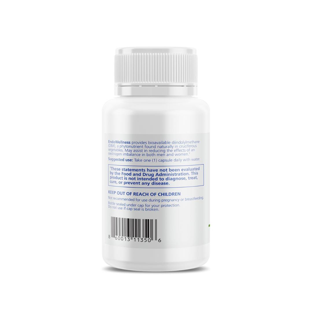 EndoWellness 100 Cspsules - Contains 65mg of Diindolylmethane (DIM)